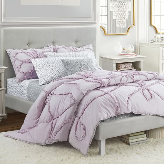 PB Teen Essential Upholstered Complete Bed pottery barn 4th of july buy more save more sale