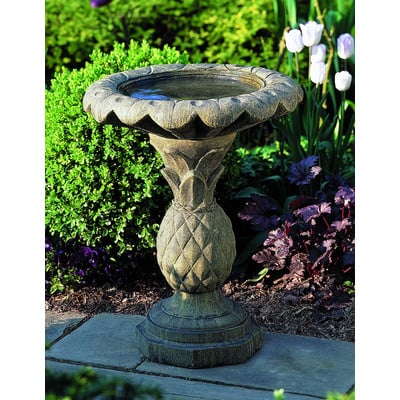 Pineapple Birdbath by Campania International, Inc birdbaths garden patio summer