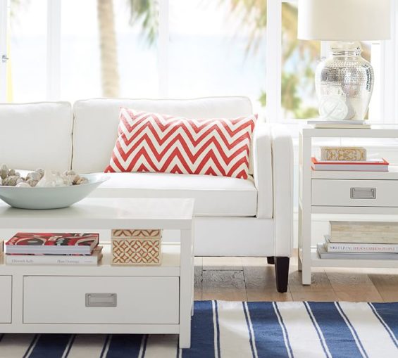 Pottery Barn AUSTIN UPHOLSTERED SOFA pottery barn buy more save more 4th of july sale
