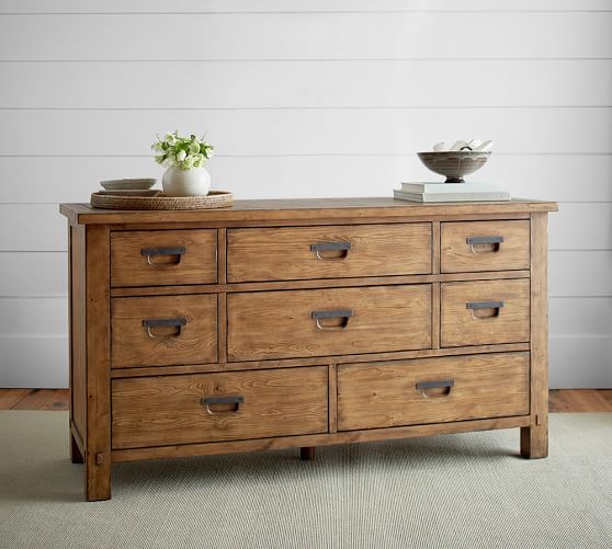 Pottery Barn CADEN EXTRA-WIDE DRESSER pottery barn 4th of july sale