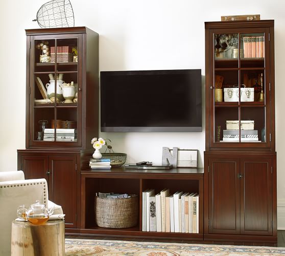Pottery Barn LOGAN SMALL MEDIA SUITE pottery barn 4th of july sale