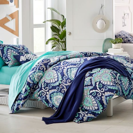 Pottery Barn Teen Deco Medallion Duvet Cover + Sham pottery barn teen 20% off sale