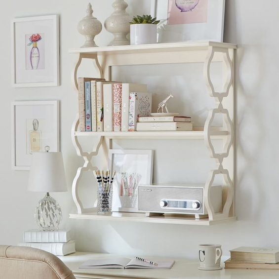 Pottery Barn Teen Elsie Shelf Simply White pottery barn teen 20% off sale