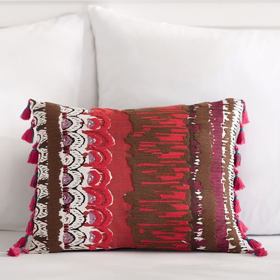 Pottery Barn Teen Painterly Printed Pillow Cover pottery barn teen 20% off sale