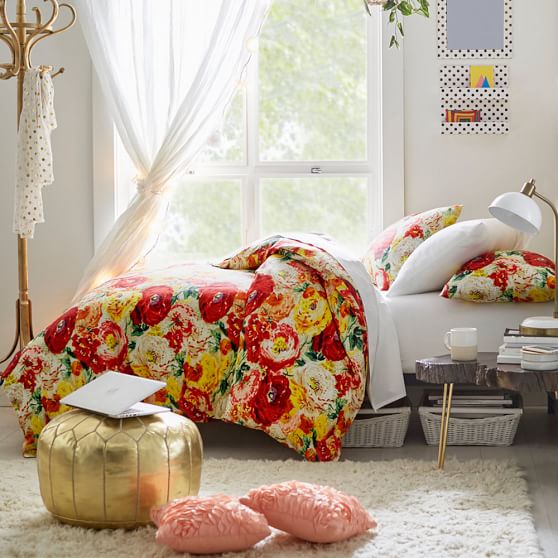 Pottery Barn Teen Savannah Gardens Duvet Cover + Sham pottery barn teen 20% off sale