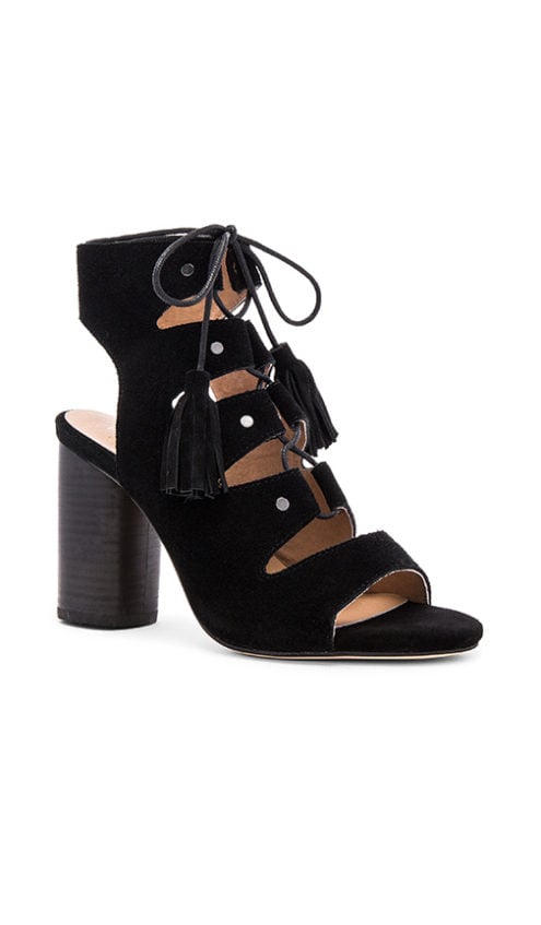 RAYE Mila Fringe Heeled Sandals summer wedding guest season