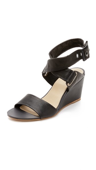 Rag & Bone Damien Wedge Sandals Black Shopbop extra 25% sale summer