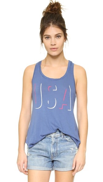 Sundry USA Tank Top Denim