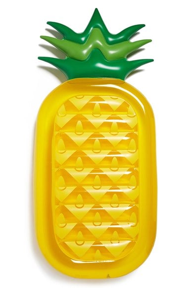 Sunnylife Inflatable Pineapple Pool Floatie Yellow summer pool party pool floats beach balls