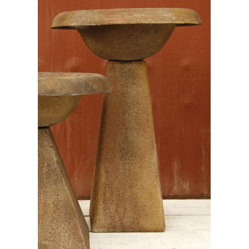 Tall Modern Bird Bath by OrlandiStatuary birdbaths garden patio summer