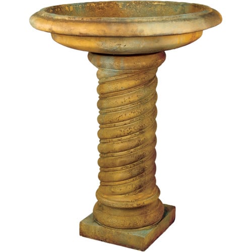 Twisted Birdbath by OrlandiStatuary birdbaths garden patio summer