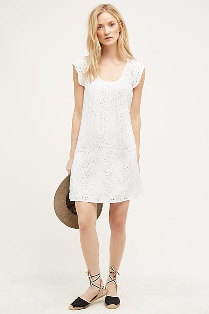 Velvet by Graham and Spencer Quinn Eyelet Dress White eyelet dresses summer