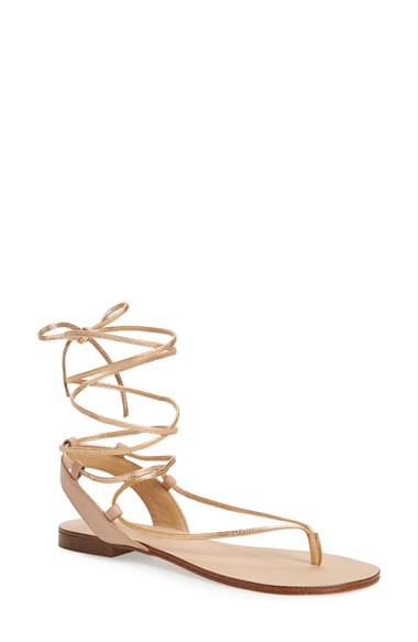 Women's Splendid 'Candee' Wraparound Lace Flat Sandal lace-up flat sandals