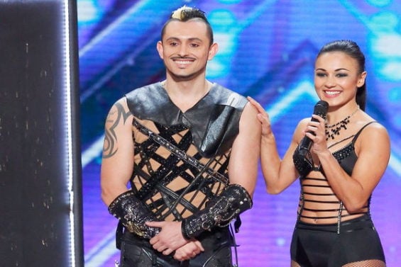 Watch America's Got Talent Season 11 Episode 4, Videos: Tuesday, June 21, 2016: See husband and wife duo Alfredo and Anna Silva (ages 34 and 32) of Las Vegas, Nevada wow the crowd and judges Heidi Klum, Mel B, Simon Cowell and Howie Mandel with their dangerous act.