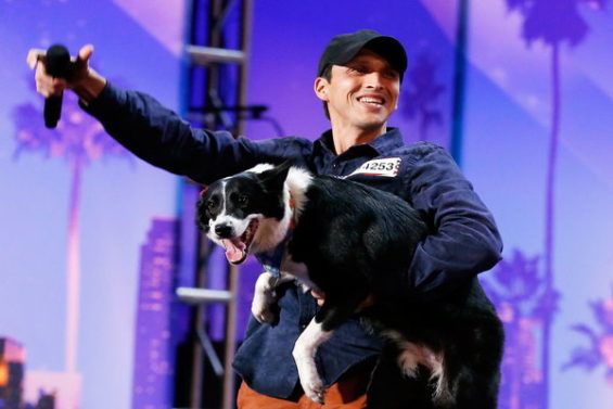 Watch America's Got Talent Season 11 Episode 5: This was easily one of my favorite performances of the night. On last night's episode of AGT, Patrick (Pato) discussed how badly he has suffered from OCD and the struggles he's faced. Thankfully his amazing dog Ginger has helped him along the way; she is an angel! Watch Patrick and Ginger the dog inspire the crowd, the judges and all of us at home with their amazing act.