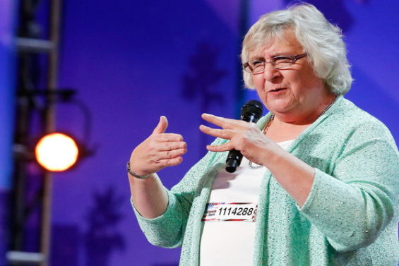 Watch America's Got Talent Season 11 Episode 4, Videos: Tuesday, June 21, 2016. See 63 year old comic Julia Scotti entertain the crowd. She's hilarious!