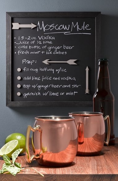 10 Strawberry Street 'Moscow Mule' Copper Mug Brown 2016 Nordstrom anniversary sale
