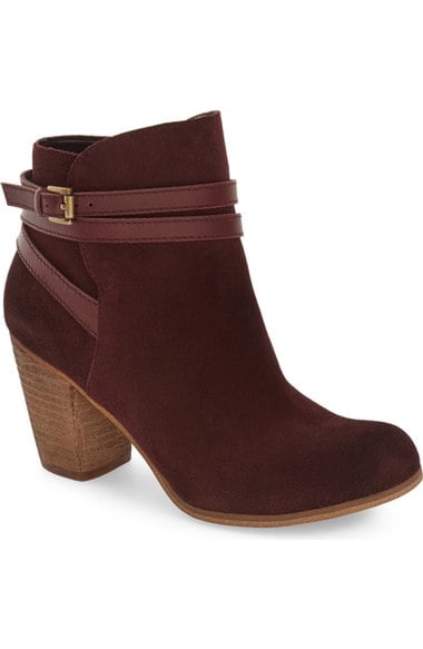 BP. 'Tandem' Bootie (Women) Burgundy Suede Nordstrom anniversary sale women's shoes