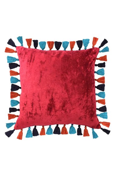Blissliving Home 'Macarena' Pillow Fringe Red 2016 Nordstrom anniversary sale 