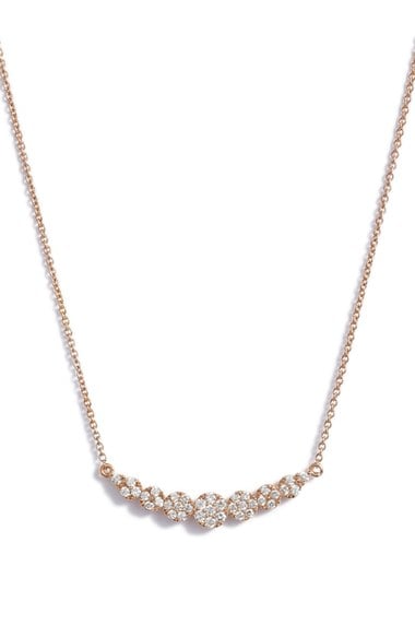 Bony Levy 'Liora' Diamond Pendant Necklace 18 Inch (Nordstrom Exclusive) Rose Gold Nordstrom anniversary sale women's jewelry