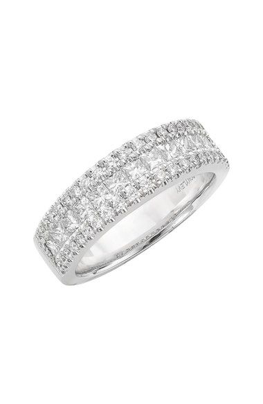 Bony Levy 'Liora' Princess Diamond Ring (Bony Levy) White Gold Nordstrom anniversary sale women's jewelry