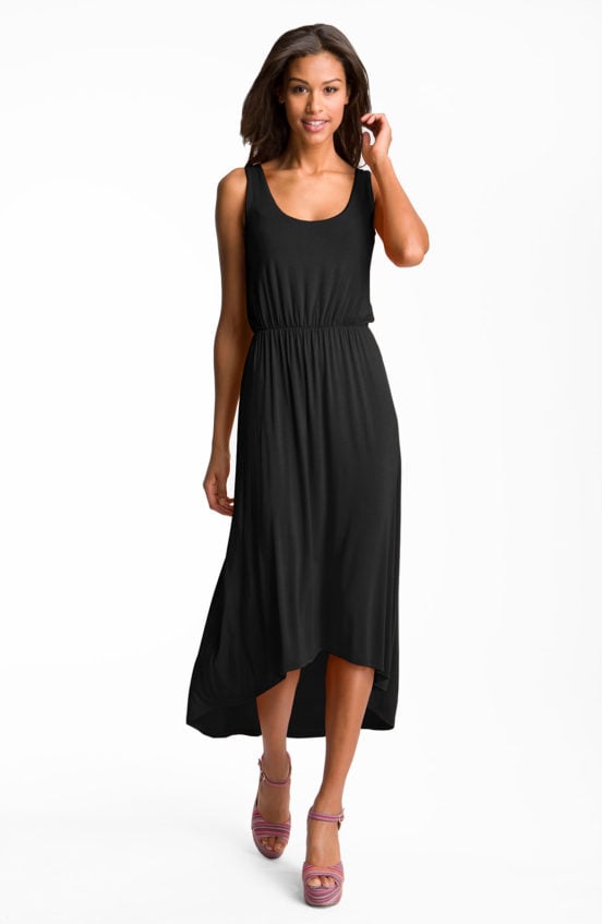FELICITY & COCO High/Low Hem Jersey Tank Dress (Nordstrom Exclusive) Black high low hem dresses summer wedding guest season