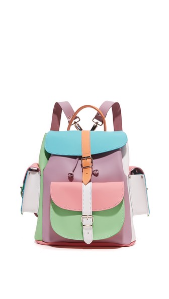 Grafea Leather Backpack Multi designer backpacks back to school high school college students 