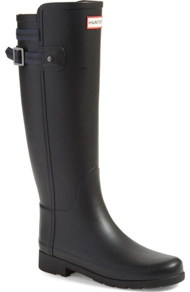 Hunter 'Original Refined' Rain Boot (Women) Black Nordstrom Anniversary Sale women's shoes