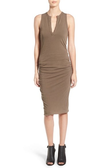 James Perse Ruched Henley Dress Platoon 2016 Nordstrom anniversary sale women's dresses