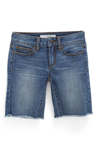 Joe's Cutoff Stretch Denim Bermuda Shorts (Toddler Girls, Little Girls & Big Girls) Nordstrom anniversary sale little girls