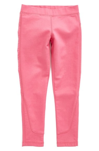 Joe's 'Off Duty' Pull-On Denim Leggings (Toddler Girls & Little Girls) Shocking Pink 2016 Nordstrom anniversary sale toddler girls