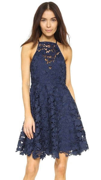 Keepsake Acoustic Lace Dress Navy Blue lace dresses summer wedding guest season 2016