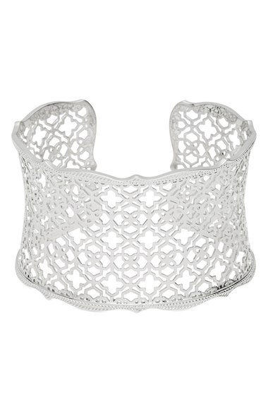 Kendra Scott 'Mystic Bazaar - Candice' Wide Cuff Silver Nordstrom anniversary sale jewelry 