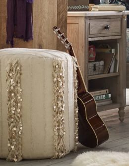 Lennon & Maisy Moroccan Vanity Stool Pottery Barn Teen