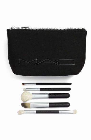 MAC 'Look in a Box - Advanced' Brush Kit ($165 Value) Nordstrom 168SE Large Angled Contour Brush, 193SE Angled Foundation Brush, 208SE Angled Brow Brush, 219SE Pencil Brush, Double-sided 217SE Blending Brush/239SE Eye Shader Brush Nordstrom Anniversary Sale