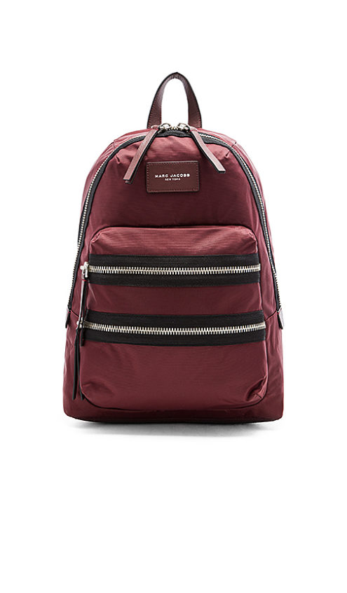 MARC JACOBS Nylon Biker Backpack Rubino designer backpacks back to school 2016 college students high school students