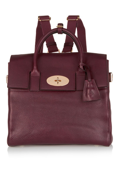 MULBERRY + Cara Delevingne medium leather backpack designer backpacks back to school 2016 