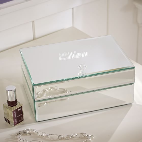 Mirrored Stackable Jewelry Box PB Teen friends and family sale