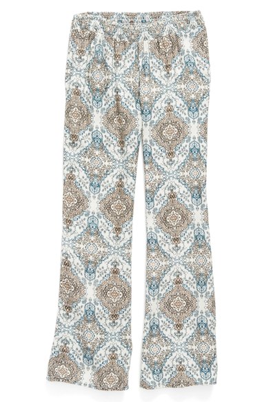 O'Neill 'Elsey' Medallion Print Pants (Little Girls & Big Girls) Nordstrom anniversary sale little girls fashion