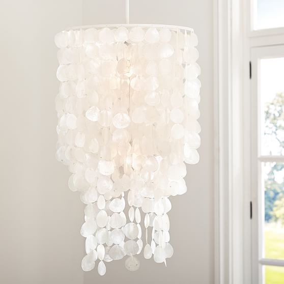 Oversize Capiz Chandelier Capiz Shells Pottery Barn Teen friends and family sale