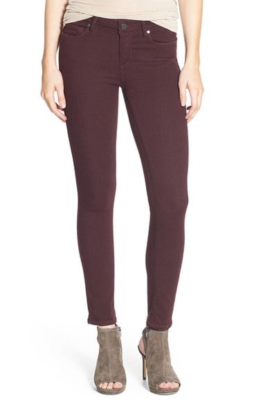 PAIGE 'Verdugo' Ankle Skinny Jeans (Aubergine) Nordstrom anniversary sale women's fashion