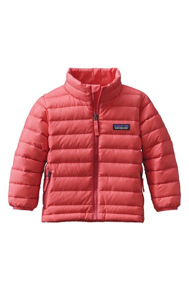 Patagonia Water Resistant Down Sweater Jacket (Toddler Girls & Little Girls) Indy Pink Nordstrom anniversary sale toddler girls