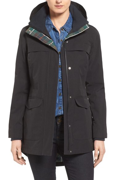 Pendleton Hooded Rain Coat Black 2016 Nordstrom anniversary sale winter jacket coat women
