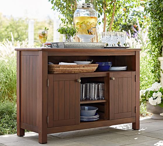 Pottery Barn CHATHAM BUFFET pottery barn outdoor furniture sale extra 15% off sale