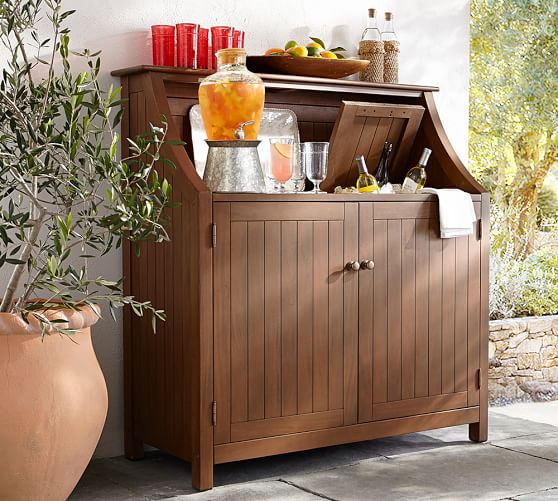 Pottery Barn CHATHAM ENTERTAINING STORAGE CONSOLE pottery barn outdoor furniture sale extra 15% off sale