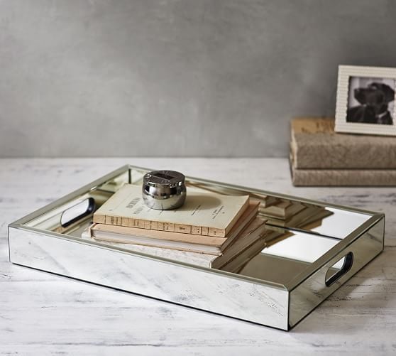 Pottery Barn COLBY MIRRORED TRAY pottery barn 20% off sale