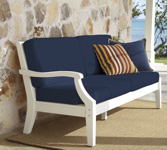 Pottery Barn HAMPSTEAD PAINTED SOFA - WHITE pottery barn outdoor furniture sale extra 15% off