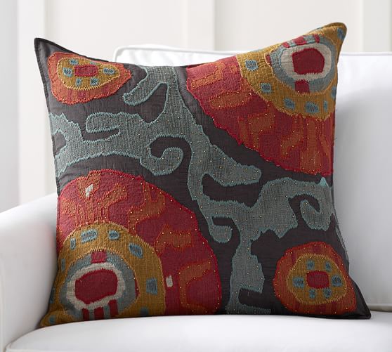 Pottery Barn HOUSTON CROPPED SUZANI PILLOW COVER pottery barn pillows 30% off sale