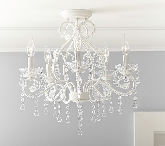 Pottery Barn Kids Lydia Flushmount Chandelier pottery barn kids buy more save more sale