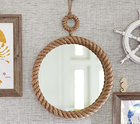 Pottery Barn Kids Nautical Rope Mirror pottery barn kids buy more save more sale 4th of july